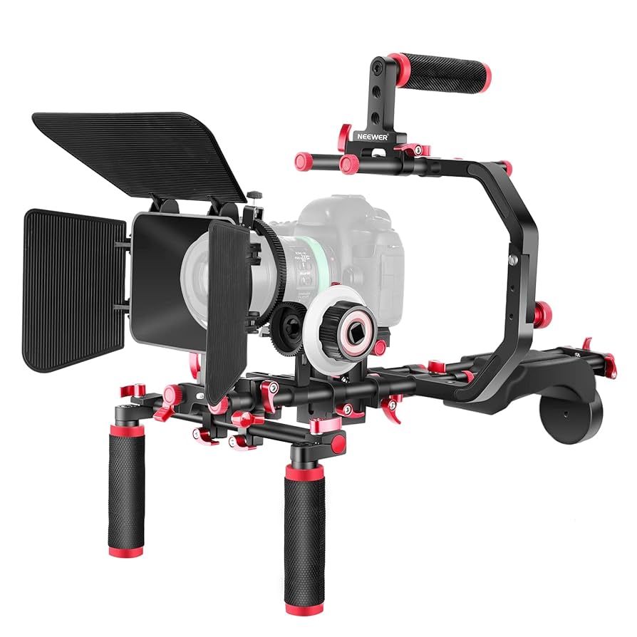 Shoulder Mount For Cameras NEEWER Camera Shoulder Rig Kit - DSLR